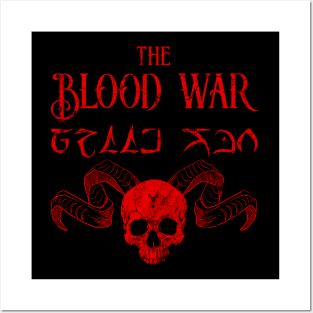 The Blood War (Red) Posters and Art